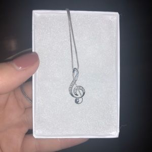 Treble Clef Necklace